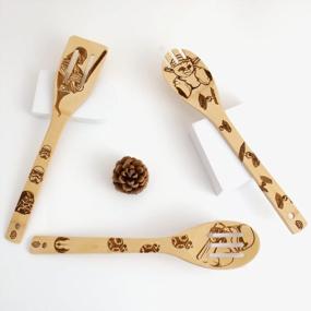 img 1 attached to 5-Piece Star Wars Wooden Spoon Set - Perfect For Kitchen Decor, Gifts & More!