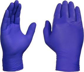 img 3 attached to AMMEX Indigo Nitrile Exam Gloves, 1000-Count Case, 3 Mil, X-Large Size, Latex-Free, Powder-Free, Textured, Disposable, Non-Sterile, Food-Safe, AINPF48100