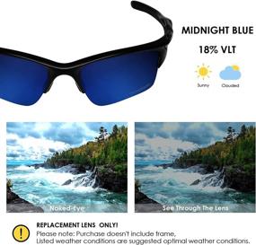 img 2 attached to 🕶️ BlazerBuck Men's Accessories: Anti-Salt Polarized Replacement Lenses for Sunglasses & Eyewear