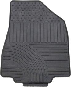 img 2 attached to 🏞️ Durable TMB All Weather Floor Mats Designed for Nissan Pathfinder 2013-2021