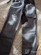 img 1 attached to Uideazone Kids Dragons Pattern Sweatpants - Fashionable Boys' Pants review by Brandon Frogge