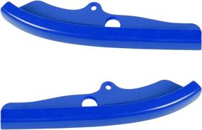 img 3 attached to 🚗 Hoolcar Front Bumper Lip Splitter Protector for Dodge Challenger 2015-2021 Scat Pack R/T GT SRT Plus – Blue (2PCs)