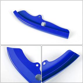 img 1 attached to 🚗 Hoolcar Front Bumper Lip Splitter Protector for Dodge Challenger 2015-2021 Scat Pack R/T GT SRT Plus – Blue (2PCs)