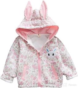 img 4 attached to Toddler Unicorn Outerwear Windbreaker Rainbow Apparel & Accessories Baby Boys