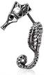 316l surgical steel seahorse taper logo