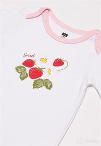 img 2 attached to 🍓 Hudson Baby Unisex Cotton Gowns Strawberry Lemon, 0-6 Months