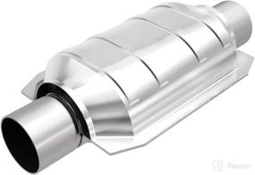 img 3 attached to 🚗 MagnaFlow 91006 Universal Catalytic Converter 2.5in Inlet/Outlet - Stainless Steel, Federal/EPA Compliant, 13in Length