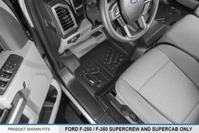 img 3 attached to SMARTLINER Floor Liner 2017 2018 SuperCab Interior Accessories