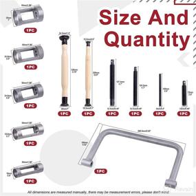 img 3 attached to 🛠️ Hilitchi Auto Valve Spring Compressor and Valve Grinding Lapping Stick Service Set: Ultimate Tool Kit for Motorcycle, ATV, Car, Small Engine Vehicle Equipment