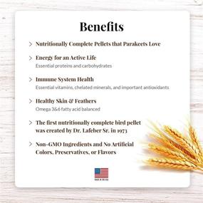 img 2 attached to 🐦 Premium Parakeet Pellets: Optimal Nutrition for Your Feathered Friend