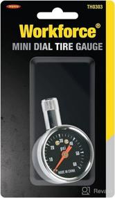 img 1 attached to Legacy Mini Dial Tire Gauge (0-60 PSI) - TH0303