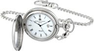 charles hubert paris stainless quartz pocket men's watches ... pocket watches logo