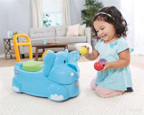 img 1 attached to 🐘 Little Tikes Scoot Around Elephant Ride-On: Fun Animal Adventure for Kids