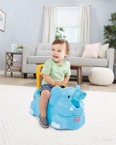 img 3 attached to 🐘 Little Tikes Scoot Around Elephant Ride-On: Fun Animal Adventure for Kids