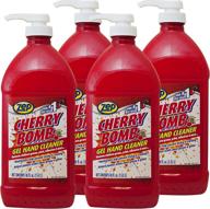🍒 zep cherry bomb industrial pumice hand cleaner - 48 oz x 4 (case) - heavy duty hand cleaner and degreaser - available nationwide! logo