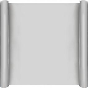 img 4 attached to LEOBRO Oversize Silicone Mat For Crafts: Nonstick & Heat-Resistant Multipurpose Mat For Jewelry Casting, Resin Moulds, Epoxy Paint - 23.4”X 15.6” Light Gray