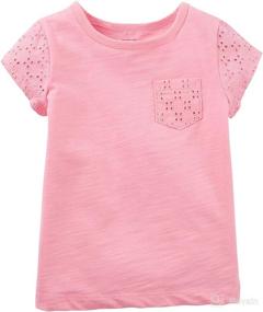 img 1 attached to Carters Baby Girls Lace Pocket Apparel & Accessories Baby Girls