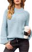 women's long sleeve turtleneck sweater knit pullover by berrygo - casual & stylish logo