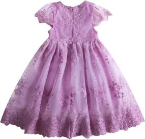 img 3 attached to Captivating NNJXD Pageant Princess Ruffles Dresses: Girls' Clothing that Exudes Elegance