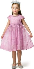 img 4 attached to Captivating NNJXD Pageant Princess Ruffles Dresses: Girls' Clothing that Exudes Elegance