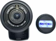 водонепроницаемая экшн-камера 4k с полуширокоугольным дневным объективом 5,4 мм: contour design камера contour4k hd обновлена ​​с ragecams mod логотип