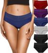 cotton high waist women's underwear multipack - full coverage soft comfortable briefs panty by ummiss logo