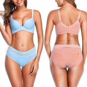 img 3 attached to Cotton High Waist Women'S Underwear Multipack - Full Coverage Soft Comfortable Briefs Panty By UMMISS
