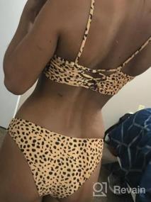img 7 attached to Stand Out This Summer With StarVnc'S Stylish Two-Piece Leopard Print Bikini Set
