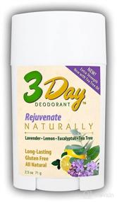 img 1 attached to 🌿 Revitalize with 3-Day Natural Deodorant Aluminum Rejuvenate