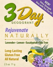 img 2 attached to 🌿 Revitalize with 3-Day Natural Deodorant Aluminum Rejuvenate