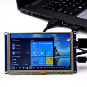 img 2 attached to 🖥️ GeeekPi HD Raspberry Monitor with Resistive Touch Interface: Boost Performance and Functionality