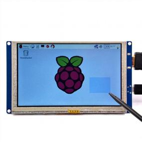 img 4 attached to 🖥️ GeeekPi HD Raspberry Monitor with Resistive Touch Interface: Boost Performance and Functionality