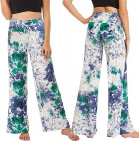 img 3 attached to Stay Comfortable And Stylish With ZOOSIXX Buttery Soft Plaid Pajama Pants For Women - Perfect For Relaxing, Yoga, And Lounging
