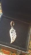 img 1 attached to NINAQUEEN Sterling Silver Winged Angel Charm - Perfect Christmas Gift For Women, Compatible With Bracelets And Necklaces, Comes In A Jewelry Box For Easy Gifting review by Josue Zepeda
