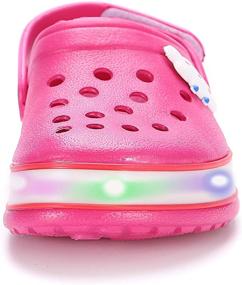 img 3 attached to 👞 VIYEAR Lighted Breathable Slippers: Stylish Sandals for Boys - Kids' Shoe Guide