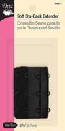 черный удлинитель для бюстгальтера для женщин - dritz, 1 упаковка, 2-1/4 дюйма (сша) логотип