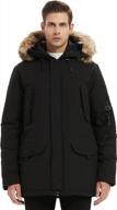 сочетание тепла, стиля и этики: мужская веганская пуховая зимняя куртка molemsx логотип