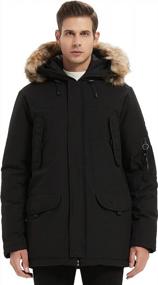 img 4 attached to Warmth, Style, And Ethics Combined: Molemsx Men'S Vegan Down Winter Jacket