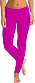 img 2 attached to Stretchy Yoga Leggings In Vibrant Colors - Available In XS To XL Sizes