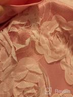 img 1 attached to NNJXD Dress Ruffles Wedding Dresses Girls' Clothing review by Joy Miller