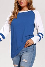 img 3 attached to Stylish And Comfortable Women'S Long Sleeve Tops For Casual Wear In Fall