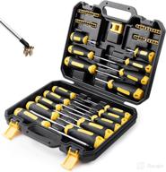 🔧 57 in 1 precision magnetic screwdriver set: essential non-slip tools for assembly or repair - including slotted/phillips/torx bits and replaceable screwdriver bits логотип