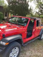 img 1 attached to 🚘 Enhance Your Jeep Wrangler Experience with 2PACK Door Off Mirrors Compatible with JK JL JT Models review by Justin Kedzior