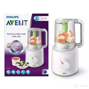 img 4 attached to 🍼 Efficient 220V Philips Avent SCF870/21 Combined Baby Food Steamer and Blender: A Comprehensive Solution