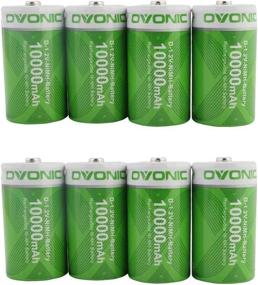 img 4 attached to High Capacity And High Rate NiMH Rechargeable Batteries - Ovonic Premium D Size 10,000MAh (8-Pack)