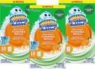 scrubbing bubbles fresh flushable refills logo