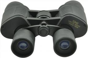 img 3 attached to BIAL 10X40Mm HD Binoculars For Adults - Day And Night Vision Optical Telescope With Zoom, Black