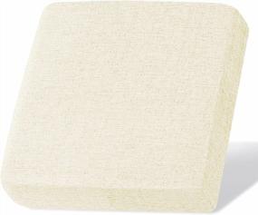 img 4 attached to Beige Linen Couch Cushion Cover With Non-Slip Bottom Tie Rope - Furniture Protector Slipcover For Sofa, Settee, Chair, Bench & Loveseat (1 Piece)