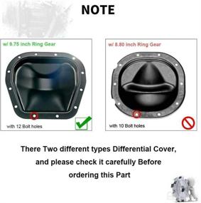 img 3 attached to 🚚 Ford F-150 Expedition Lobo E-150 Econoline Transit Lincoln Blackwood Navigator Mark LT Rear Differential Cover & Gasket Set Replacement