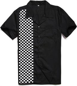 img 2 attached to 👕 Discover the Best Rockabilly Fifties Men's Clothing: Anchor MSJ Shirts